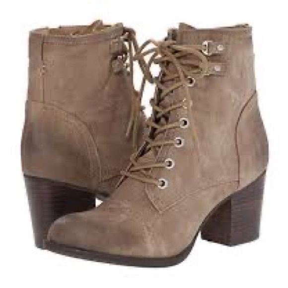 Madden Girl Shoes Madden Girl Brown Westmont Heel Combat Boots